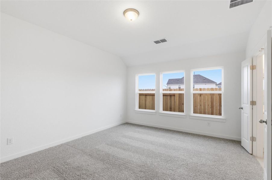 Spacious, unfurnished interior of a new home in Infinity Square, Kyle (Image 16). Spacious, unfurnished interior of a new home in Infinity Square, Kyle (Image 16).