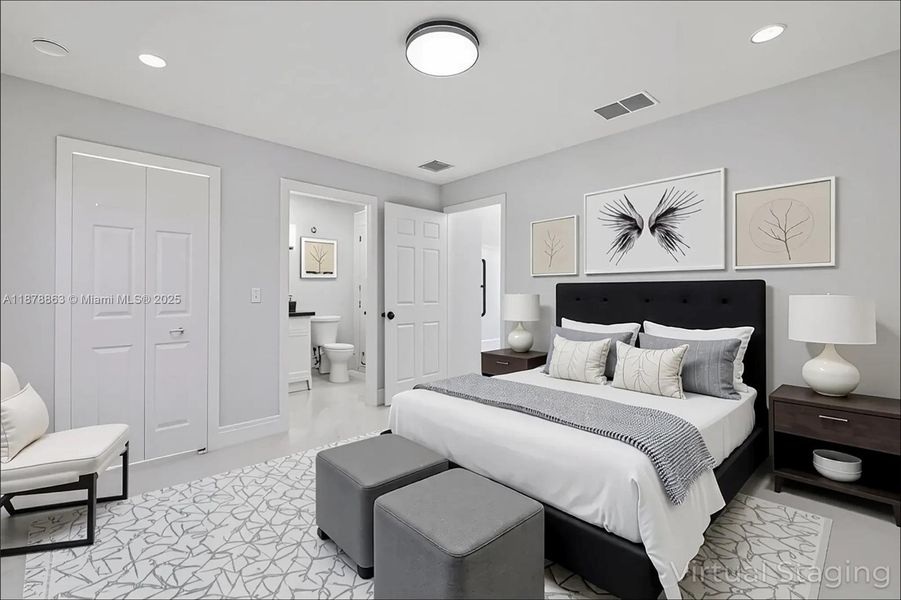 Furnished interior view inside a new home in , Lehigh Acres (Image 7).