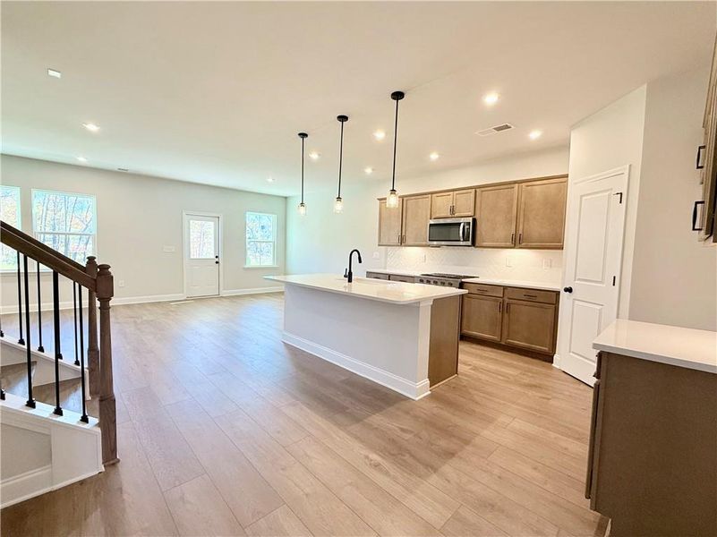 Furnished interior view inside a new home in Berkeley Mill, Cumming (Image 6).