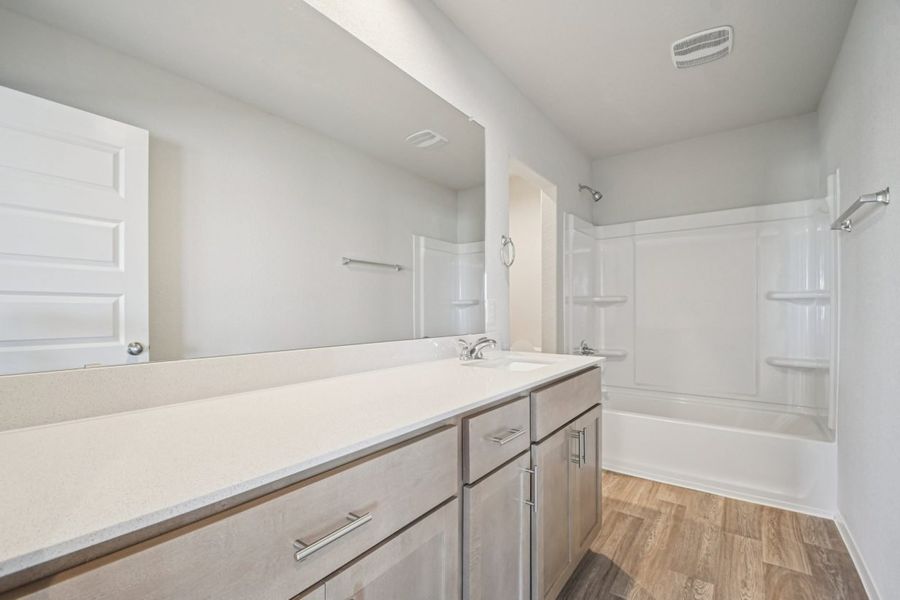 Representative furnished interior of a home built from the Azalea 2446 by Brohn Homes in Azalea, Pattison (Image 8). Representative furnished interior of a home built from the Azalea 2446 by Brohn Homes in Azalea, Pattison (Image 8).