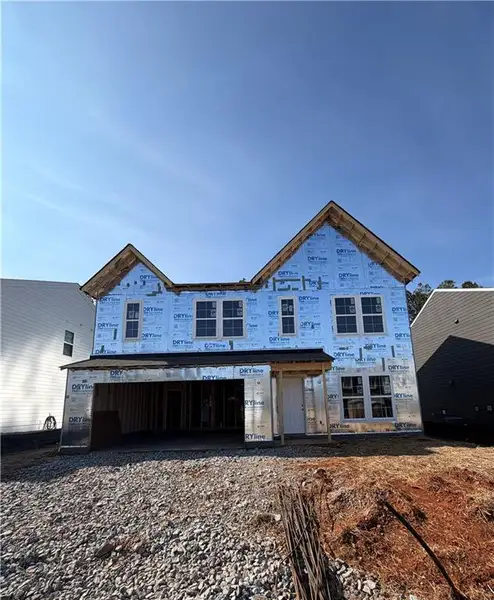 In-progress construction of a new home in Cherry Glen, Euharlee, GA (Image 6).