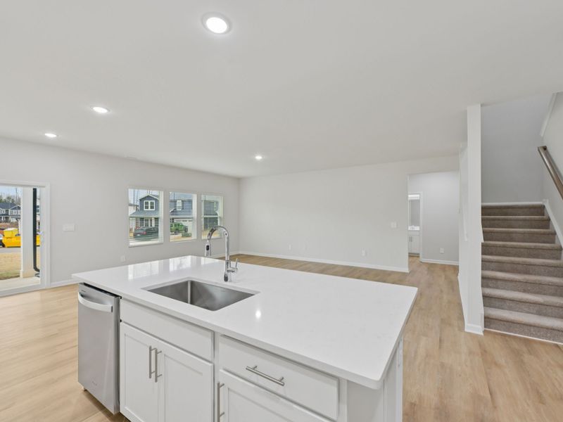 Furnished interior view inside a new home in Avalon Place - Signature Series, Durham (Image 5).