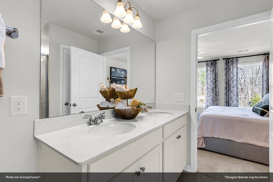 Furnished interior view inside a new home in Central Creek, Goose Creek (Image 29).