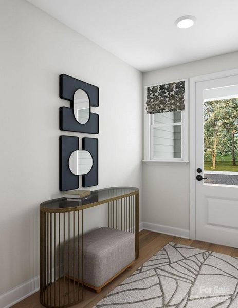 Front Entry Through 8' Doorway. *Virtual Rendering | Actual Finishes and Structural Selections May Vary. Front Entry Through 8' Doorway. *Virtual Rendering | Actual Finishes and Structural Selections May Vary.