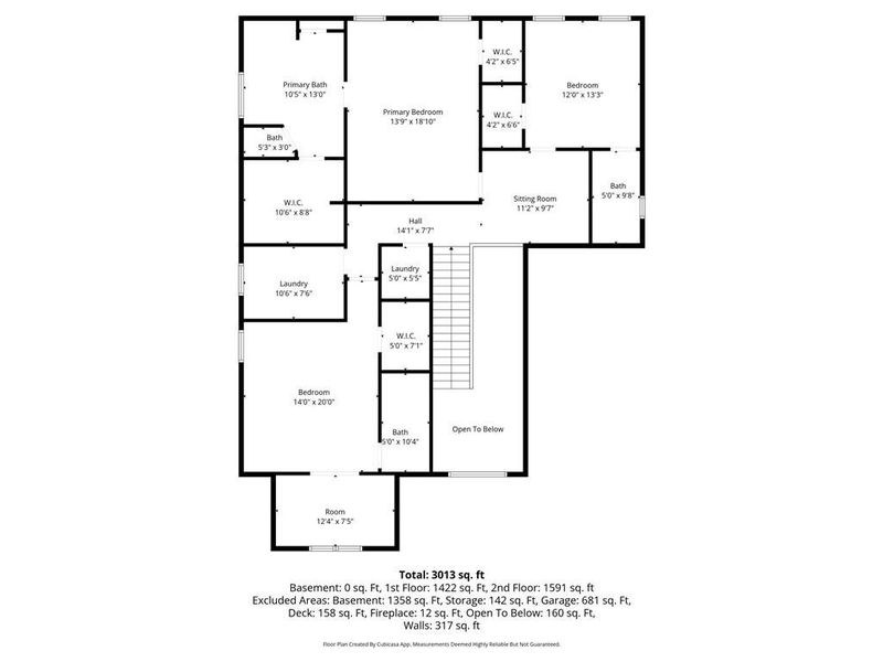 2D floor plan layout of this home in , Canton, GA (Image 40).