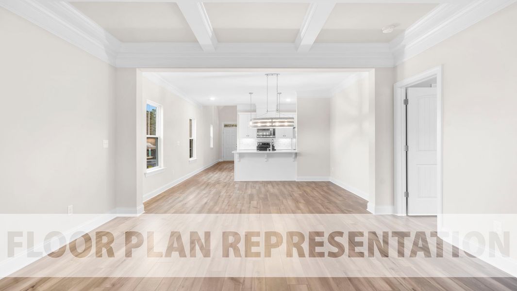 Living Room | 2120 Plan by Ivey Homes Living Room | 2120 Plan by Ivey Homes