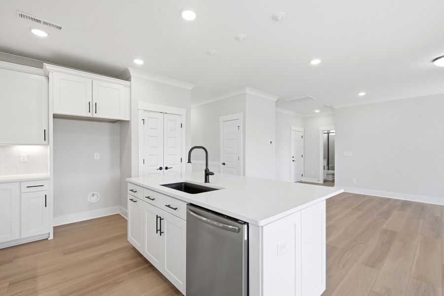 Furnished interior view inside a new home in Waterford Commons, Rock Hill (Image 8).