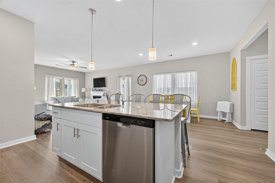 Furnished interior view inside a new home in Mavera, Conroe (Image 34). Furnished interior view inside a new home in Mavera, Conroe (Image 34).