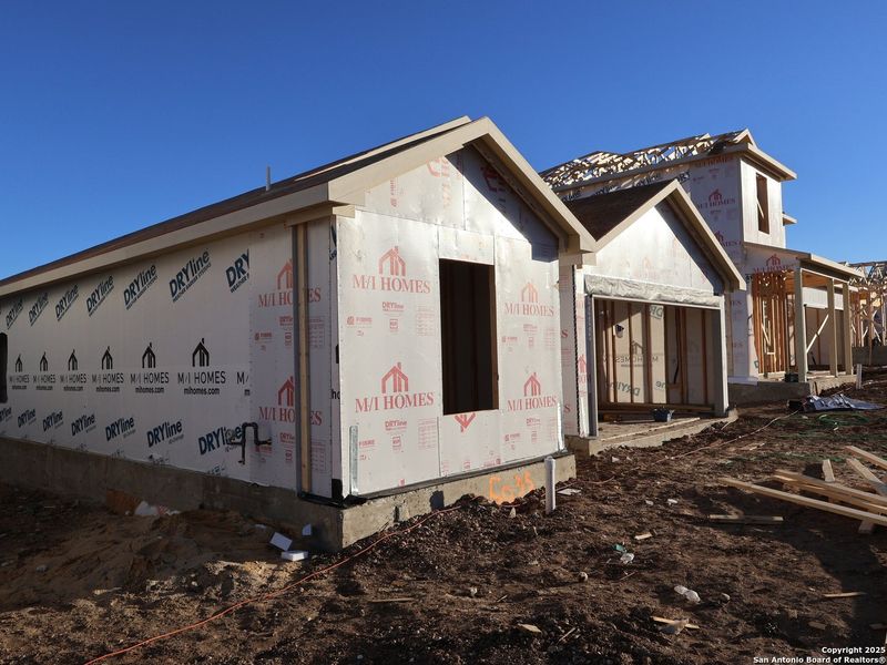 In-progress construction of a new home in Agave, San Antonio, TX (Image 21).