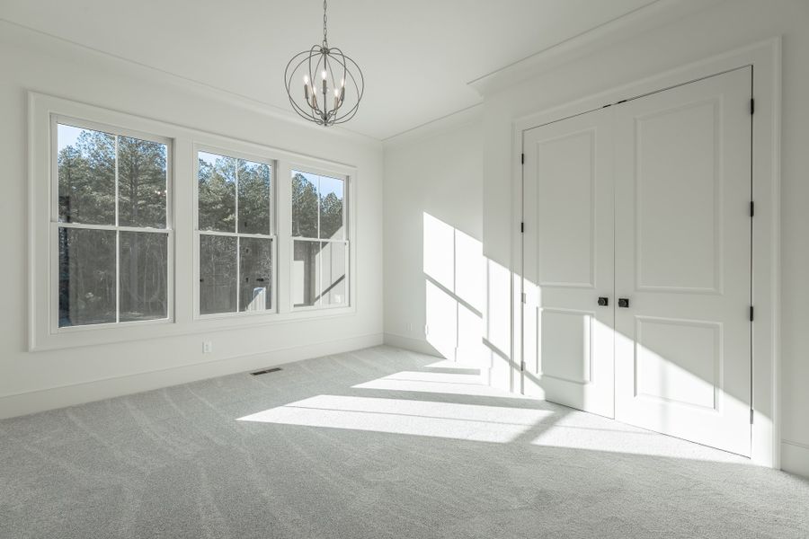Spacious, unfurnished interior of a new home in River Gorge Ranch, Guild (Image 83).