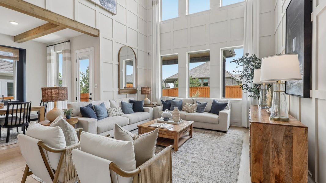 Representative furnished interior of a home built from the Rosewood by DRB Homes in Carillon, Manor (Image 25). Representative furnished interior of a home built from the Rosewood by DRB Homes in Carillon, Manor (Image 25).