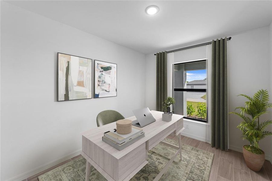 Furnished interior view inside a new home in , Englewood (Image 11).