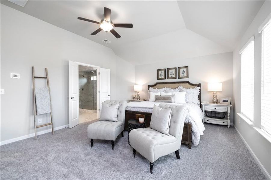 Furnished interior view inside a new home in Etowah Landing, Ball Ground (Image 8).