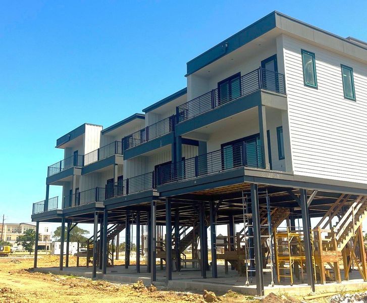 In-progress construction of a new home in Lago Pointe, Seabrook, TX (Image 9). In-progress construction of a new home in Lago Pointe, Seabrook, TX (Image 9).