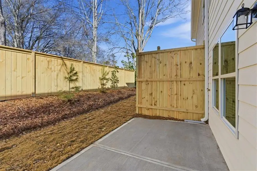 Exterior details and patio area of a home in Silver Leaf, Dawsonville (Image 3).