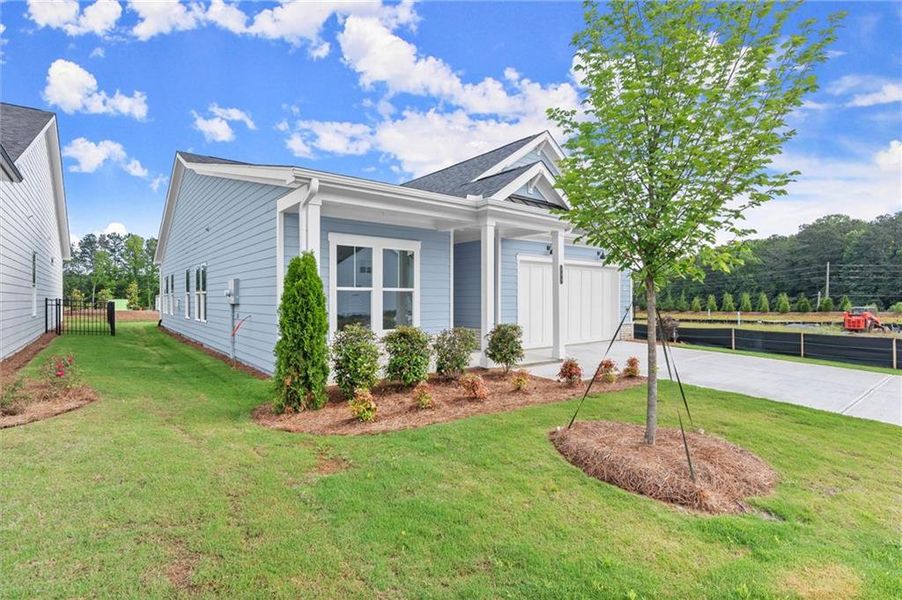 Exterior details and patio area of a home in , Kennesaw (Image 3).