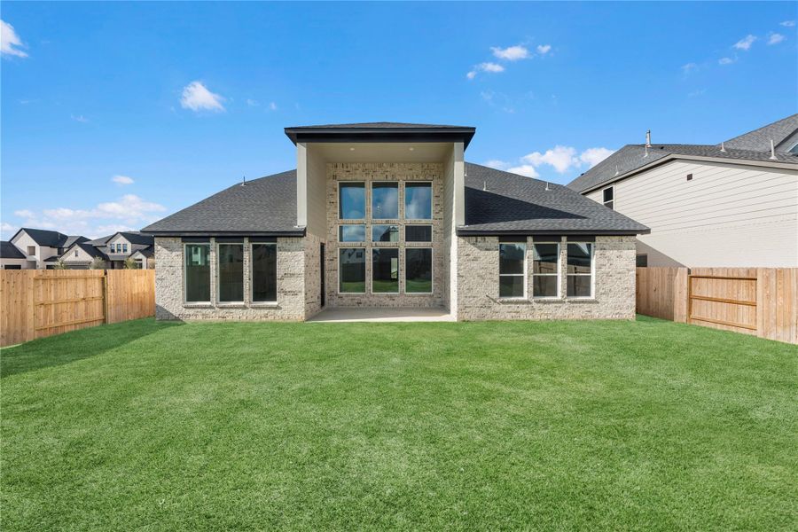 Grass is digitally enhanced.