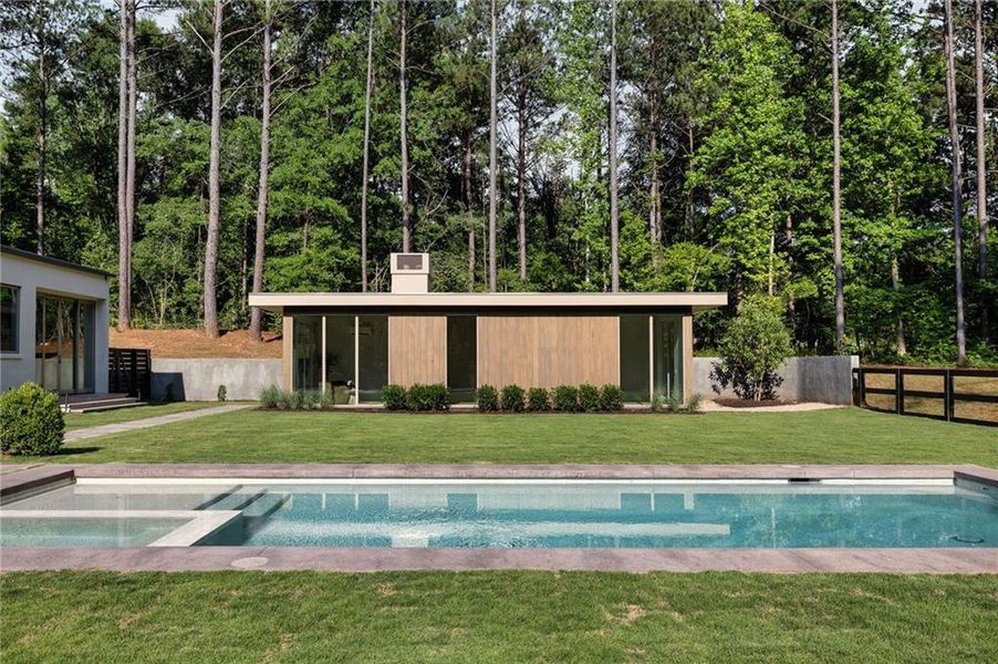 Exterior details and patio area of a home in , Chattahoochee Hills (Image 21). Exterior details and patio area of a home in , Chattahoochee Hills (Image 21).
