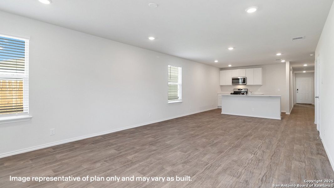 Spacious, unfurnished interior of a new home in Riverstone at Westpointe, San Antonio (Image 14).
