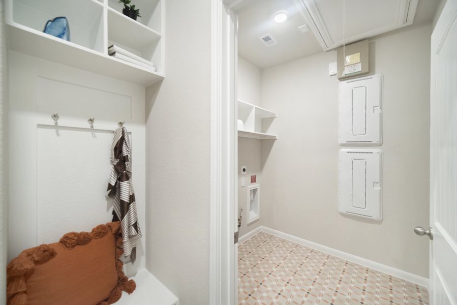 Representative furnished interior of a home built from the Maxwell by Beazer Homes in Bridgeland: Premier Collection, Cypress (Image 5).