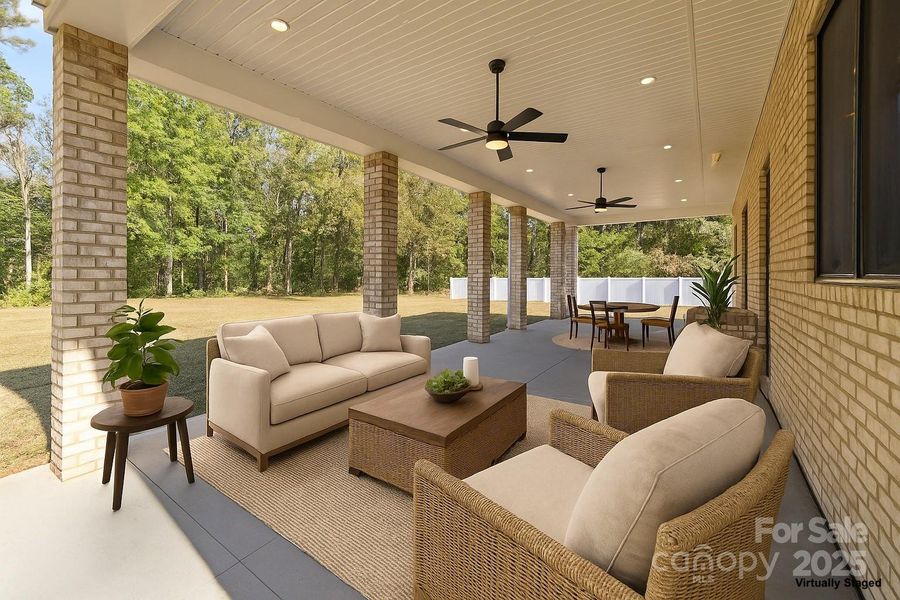 Exterior details and patio area of a home in , Wesley Chapel (Image 3). Exterior details and patio area of a home in , Wesley Chapel (Image 3).