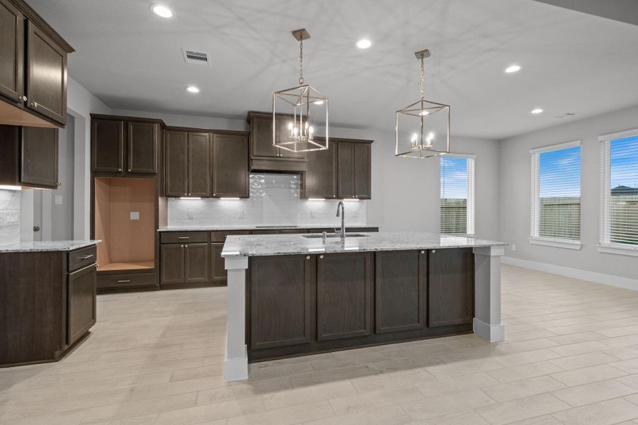 Furnished interior view inside a new home in Briarwood Crossing, Rosenberg (Image 13).