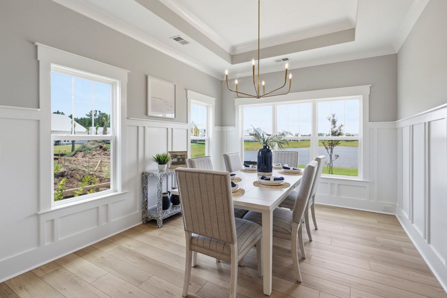 Furnished interior view inside a new home in The Sanctuary at Sunset Beach, Sunset Beach (Image 35).