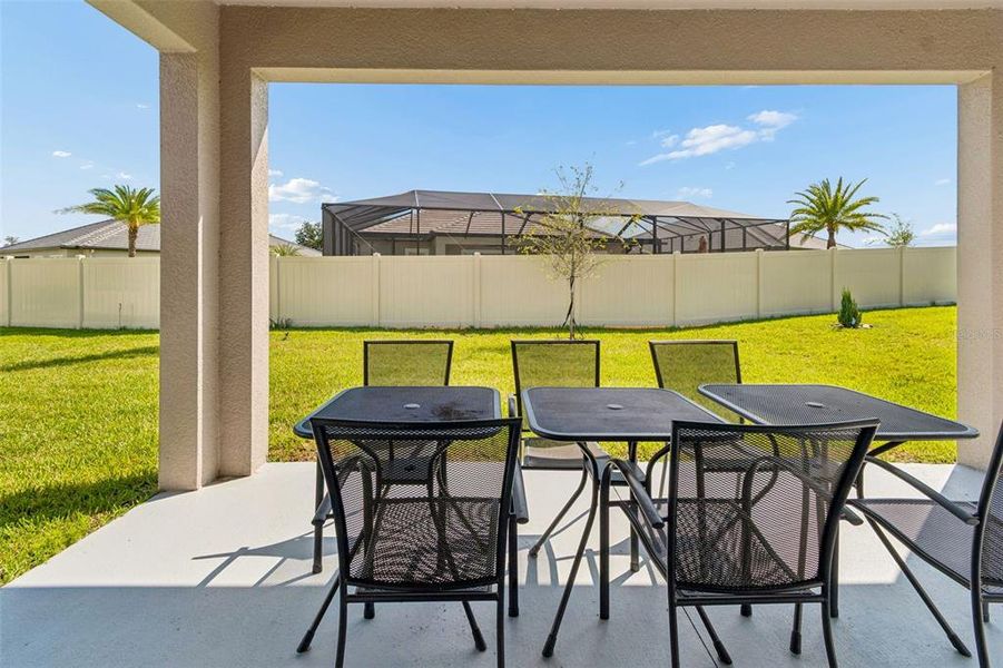 Exterior details and patio area of a home in Mirada Active Adult, San Antonio (Image 28).