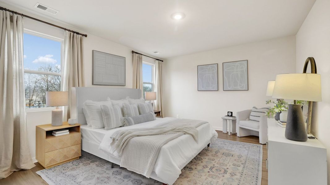 Representative furnished interior of a home built from the Dijon B by D.R. Horton in Harvest Point, Spring Hill (Image 9). Representative furnished interior of a home built from the Dijon B by D.R. Horton in Harvest Point, Spring Hill (Image 9).