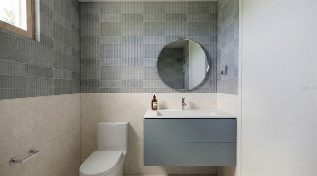 Furnished interior view inside a new home in , Longboat Key (Image 14).