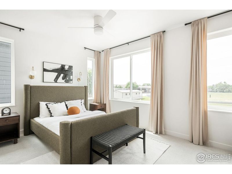 Furnished interior view inside a new home in , Erie (Image 8).