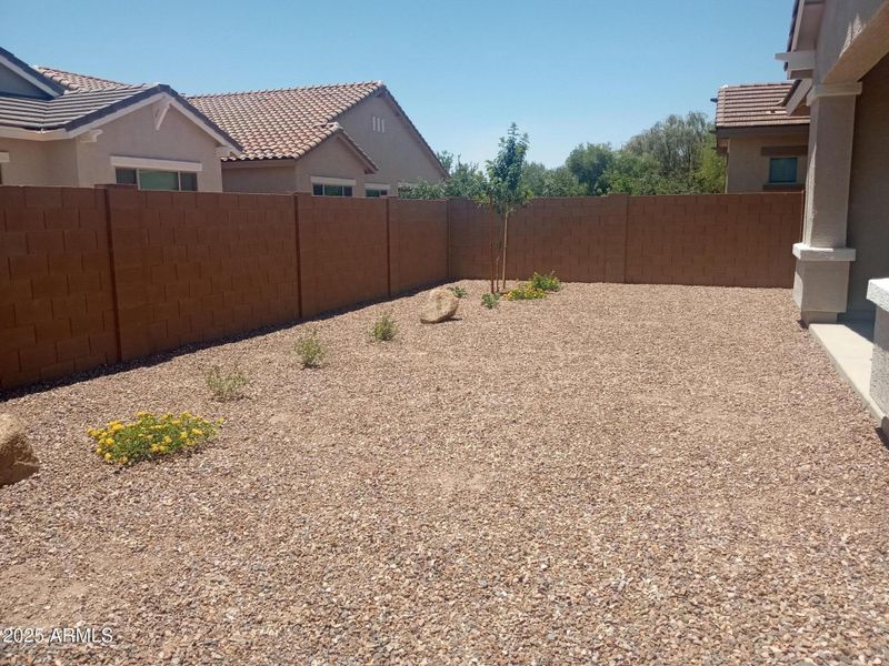 Backyard Landscaping Included