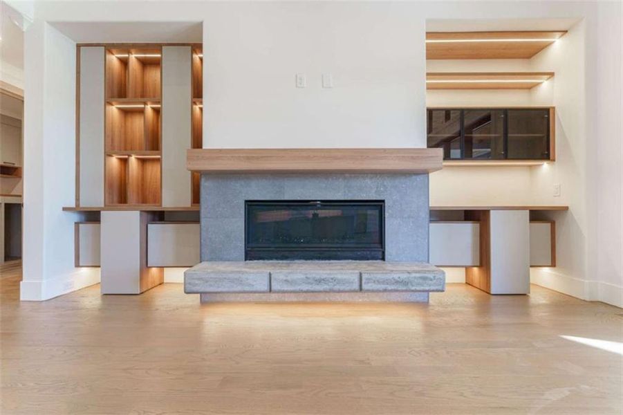 Furnished interior view inside a new home in , Cumming (Image 18).