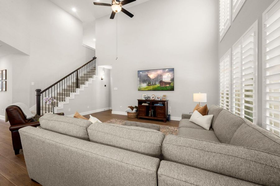 Furnished interior view inside a new home in , Montgomery (Image 14). Furnished interior view inside a new home in , Montgomery (Image 14).