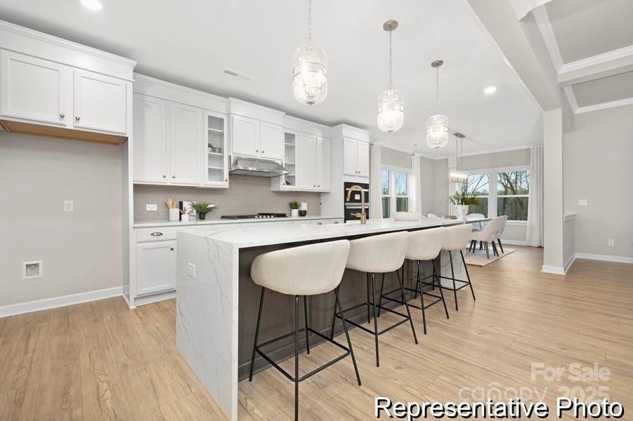 Furnished interior view inside a new home in , Monroe (Image 11).