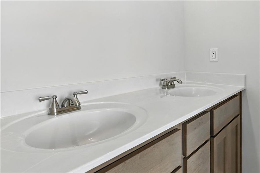 Close-up of interior finishes inside a home in The Reserve at Willow Oaks, Canton (Image 5).