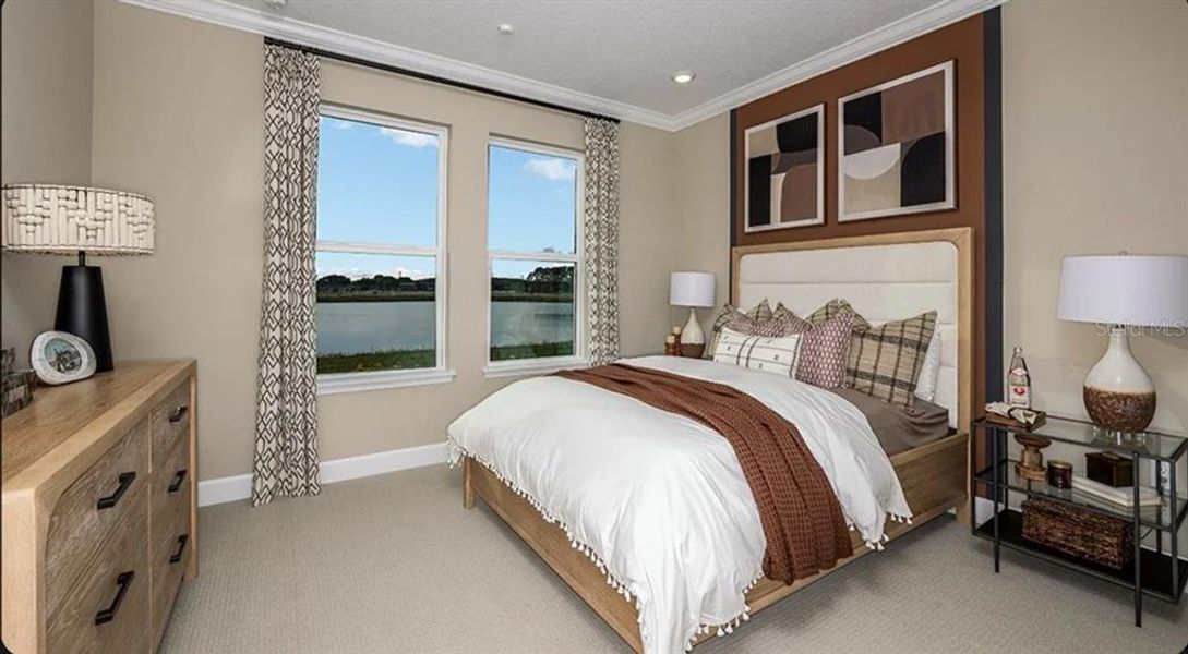 Furnished interior view inside a new home in Ardisia Park, New Smyrna Beach (Image 5).