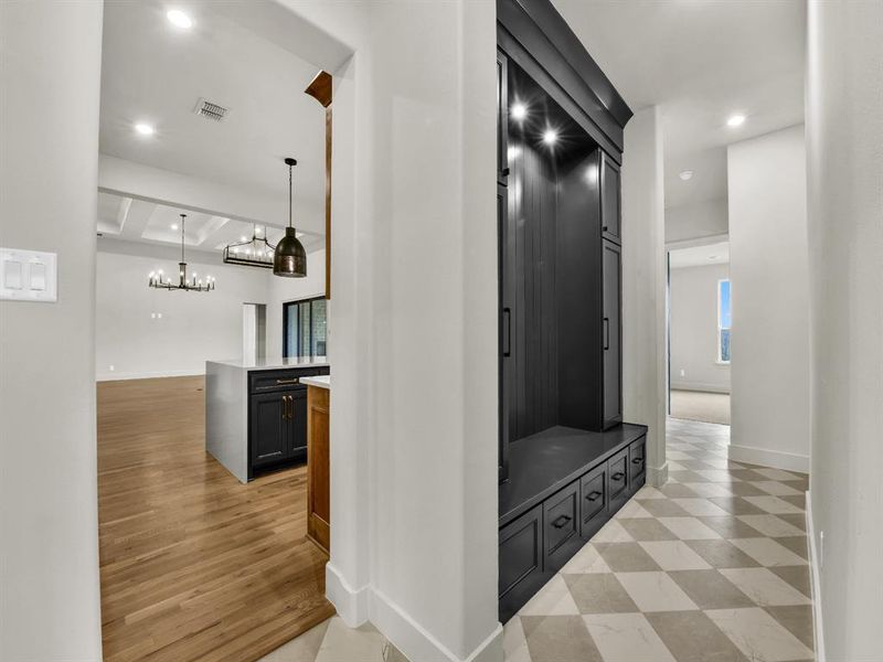 Hall from Bedrooms 3-4-5