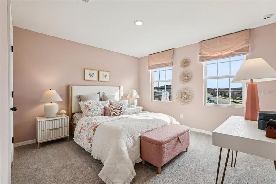 Furnished interior view inside a new home in Hawks Run, Kissimmee (Image 8).