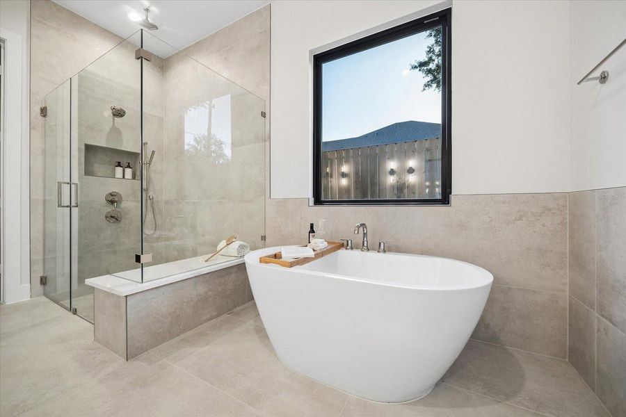 Furnished interior view inside a new home in , Houston (Image 13).