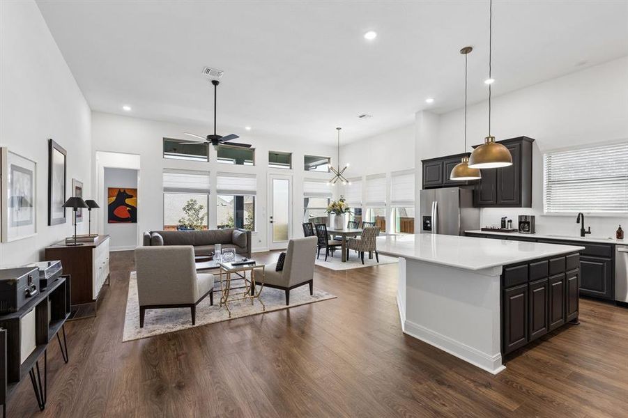 Furnished interior view inside a new home in , Fort Worth (Image 20).