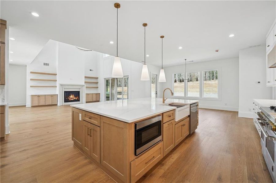Furnished interior view inside a new home in , Dacula (Image 28).