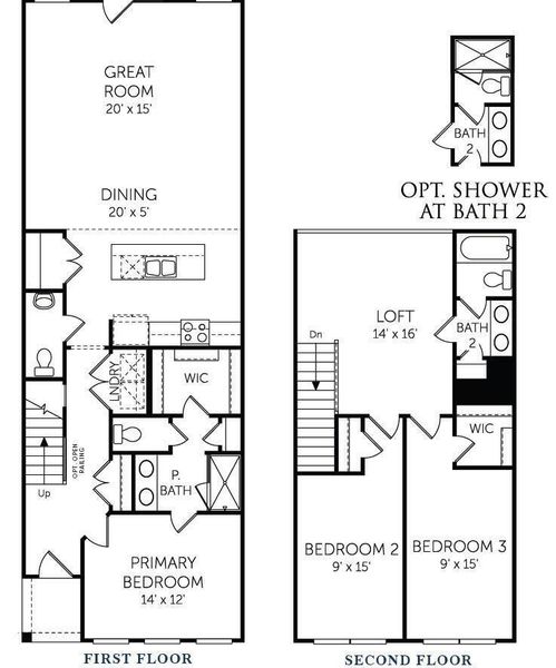 2D floor plan layout of this home in Abbey Walk, Moncks Corner, SC (Image 2). 2D floor plan layout of this home in Abbey Walk, Moncks Corner, SC (Image 2).