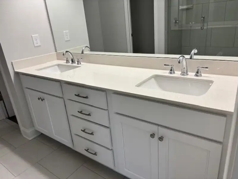 Close-up of interior finishes inside a home in , Suwanee (Image 10).