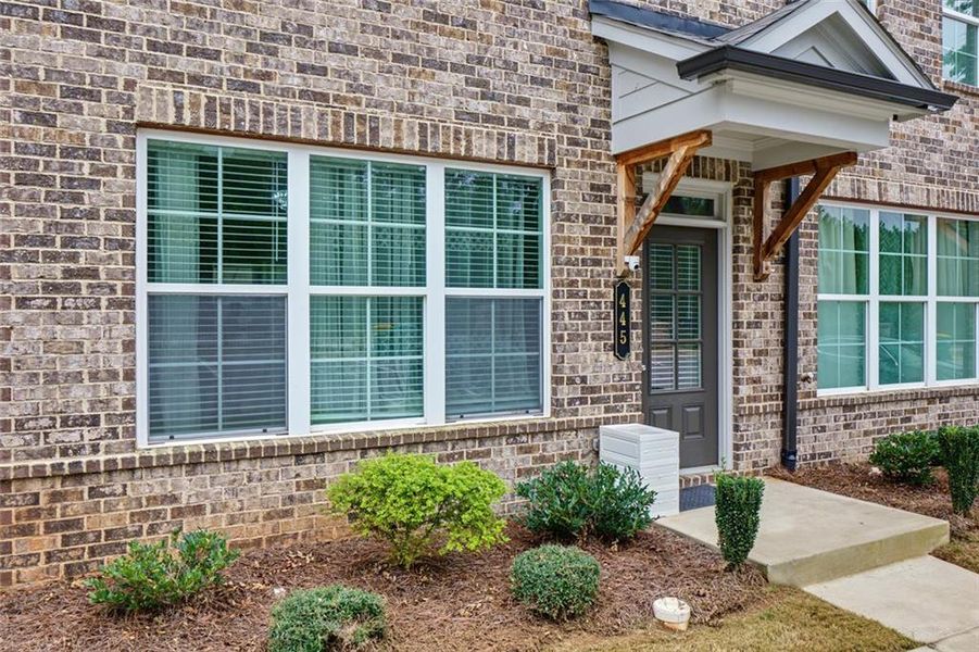 Exterior details and patio area of a home in , Lawrenceville (Image 3).