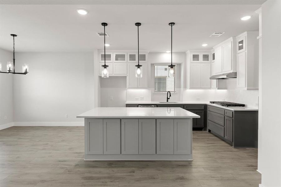 Furnished interior view inside a new home in Brookfield, Melissa (Image 10). Furnished interior view inside a new home in Brookfield, Melissa (Image 10).