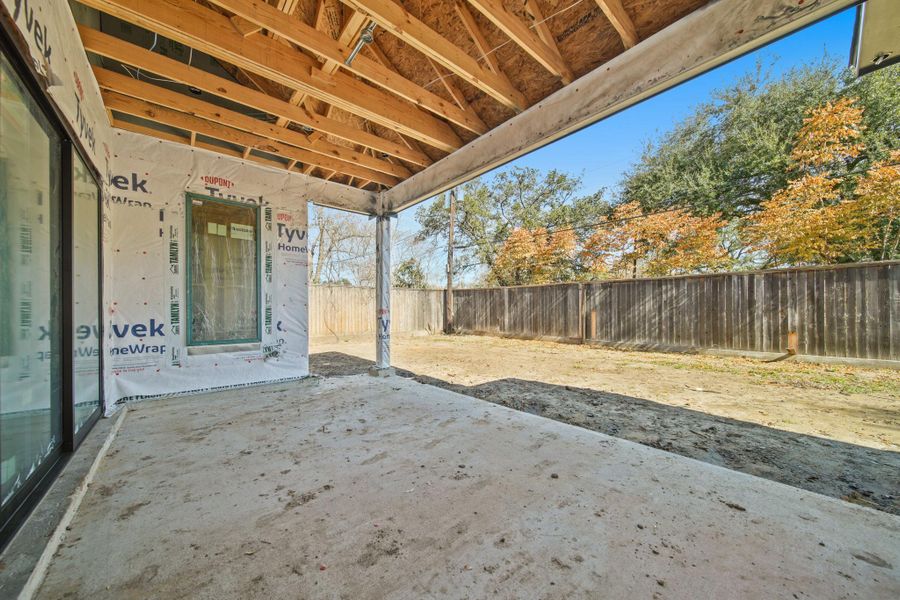 In-progress construction of a new home in , Houston, TX (Image 34).