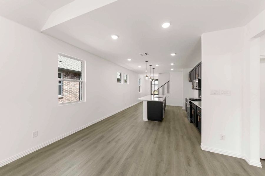 Open Kitchen-Dining Room