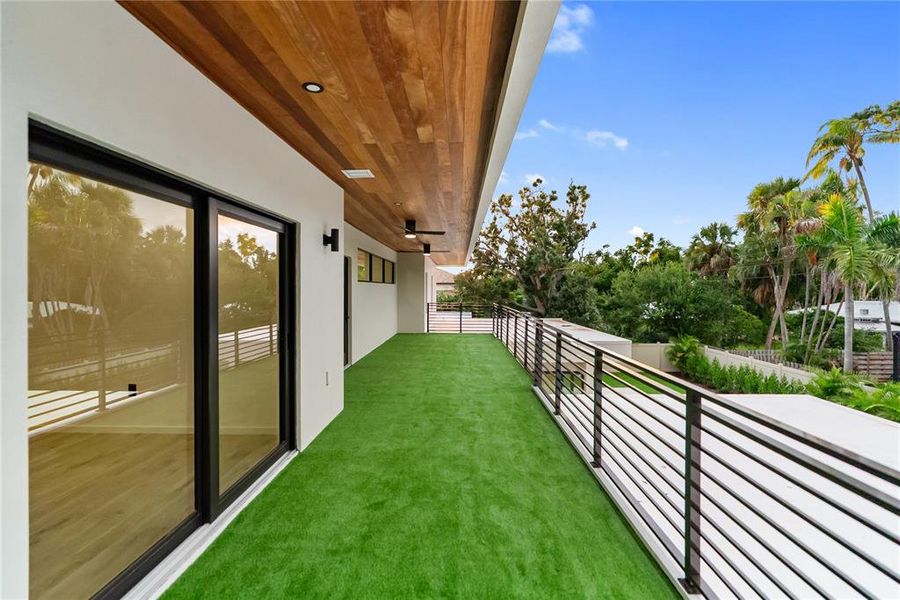 Exterior details and patio area of a home in , Sarasota (Image 25).