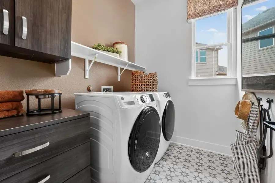 Representative furnished interior of a home built from the Lamar by Taylor Morrison in Eastwood, Manor (Image 25).